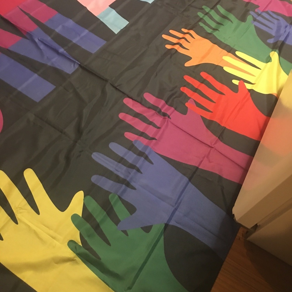 Equality Garden Flag Banner Human Hands Peace Love Sign 60"x80" X-Large - Picture 6 of 9